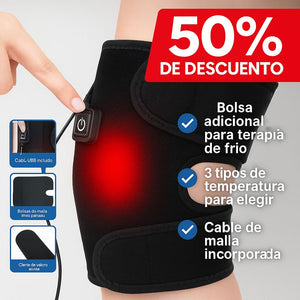RODILLERA TERMICA CON 3 NIVELES DE CALOR